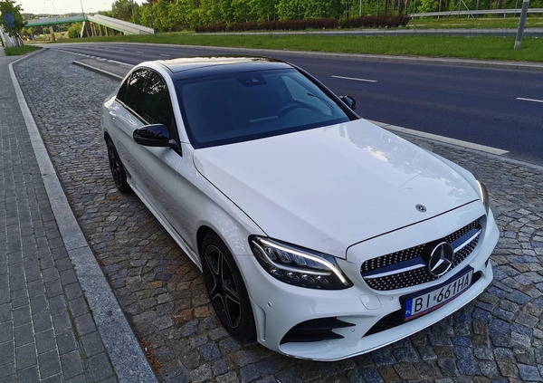 Mercedes-Benz Klasa C cena 108300 przebieg: 55000, rok produkcji 2019 z Lubraniec małe 596